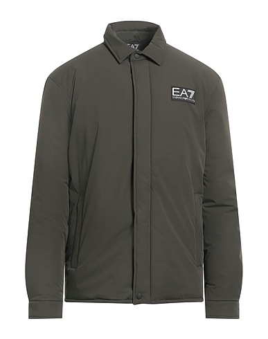 EA7 Giubbotto Verde militare 78% Poliammide, 22% Elastan