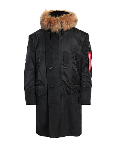 EYE JUNYA WATANABE COMME DES GARÇONS Cappotto Nero 70% Lana, 30% Cachemire, Nylon, Poliestere