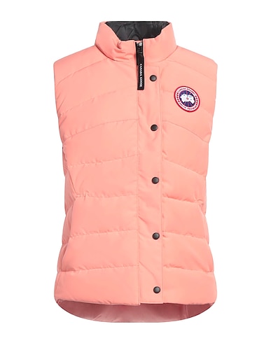 CANADA GOOSE Vest Salmon pink 84% Polyester, 16% Cotton