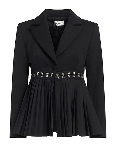 MEIMEIJ Blazer Black 65% Viscose, 30% Polyamide, 5% Elastane