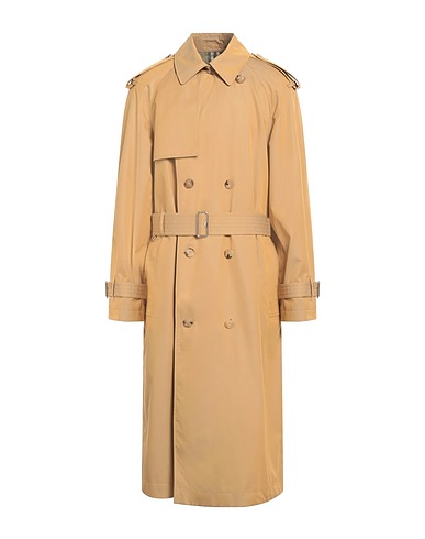 BURBERRY Double breasted pea coat Camel 100% Cotton