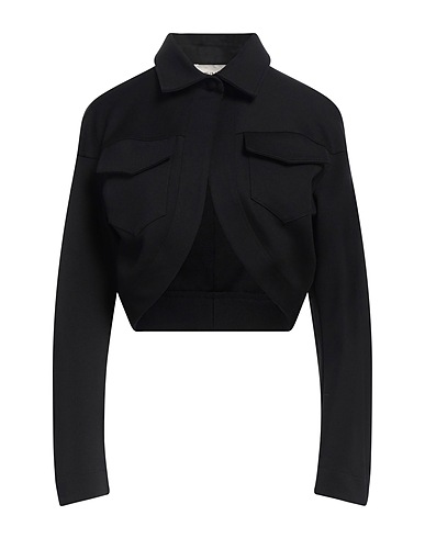 MEIMEIJ Jacket Black 65% Viscose, 30% Polyamide, 5% Elastane
