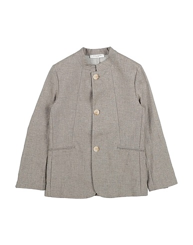 PAOLO PECORA Jacke Khaki 50% Leinen, 30% Baumwolle, 20% Polyester