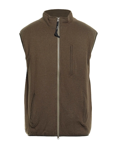 ASPESI Vest Military green 100% Wool