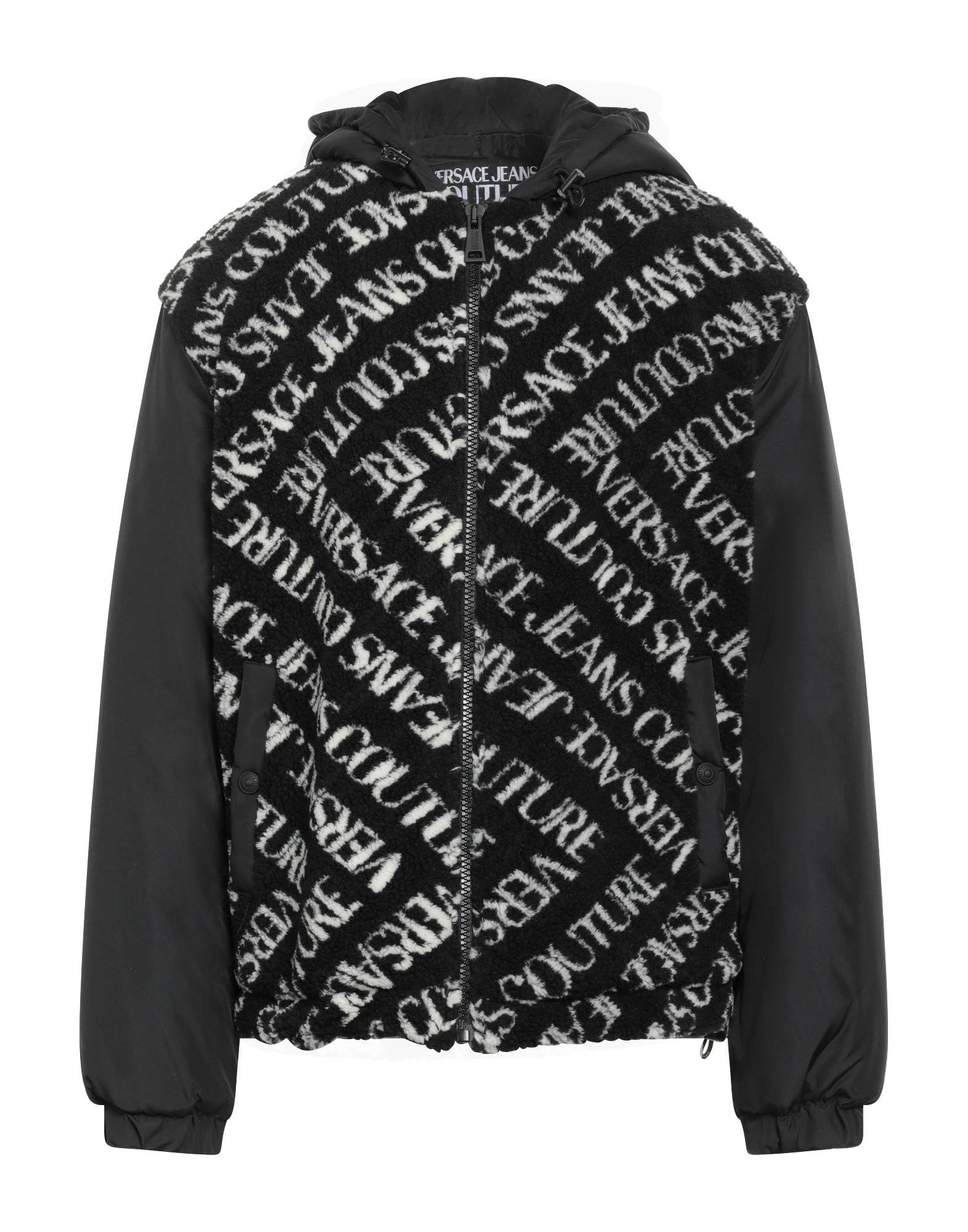 VERSACE JEANS COUTURE | Black Men's Jacket | YOOX
