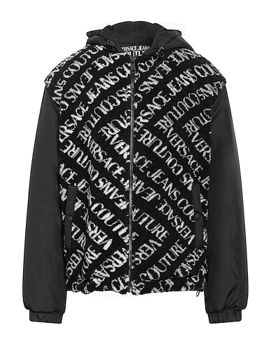 VERSACE JEANS COUTURE Пуховик NERO 62% Полиэстер, 38% Акрил
