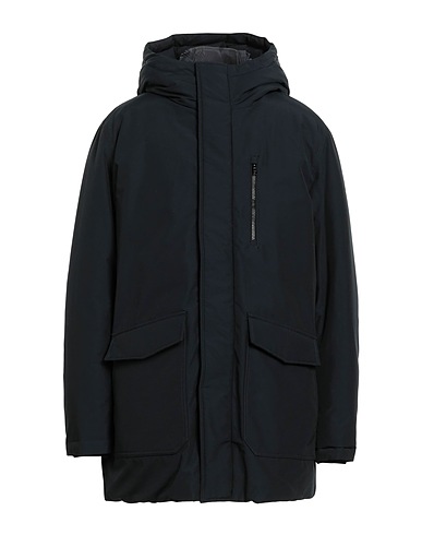 PENN-RICH WOOLRICH (PA) Coat Midnight blue 60% Cotton, 40% Polyamide