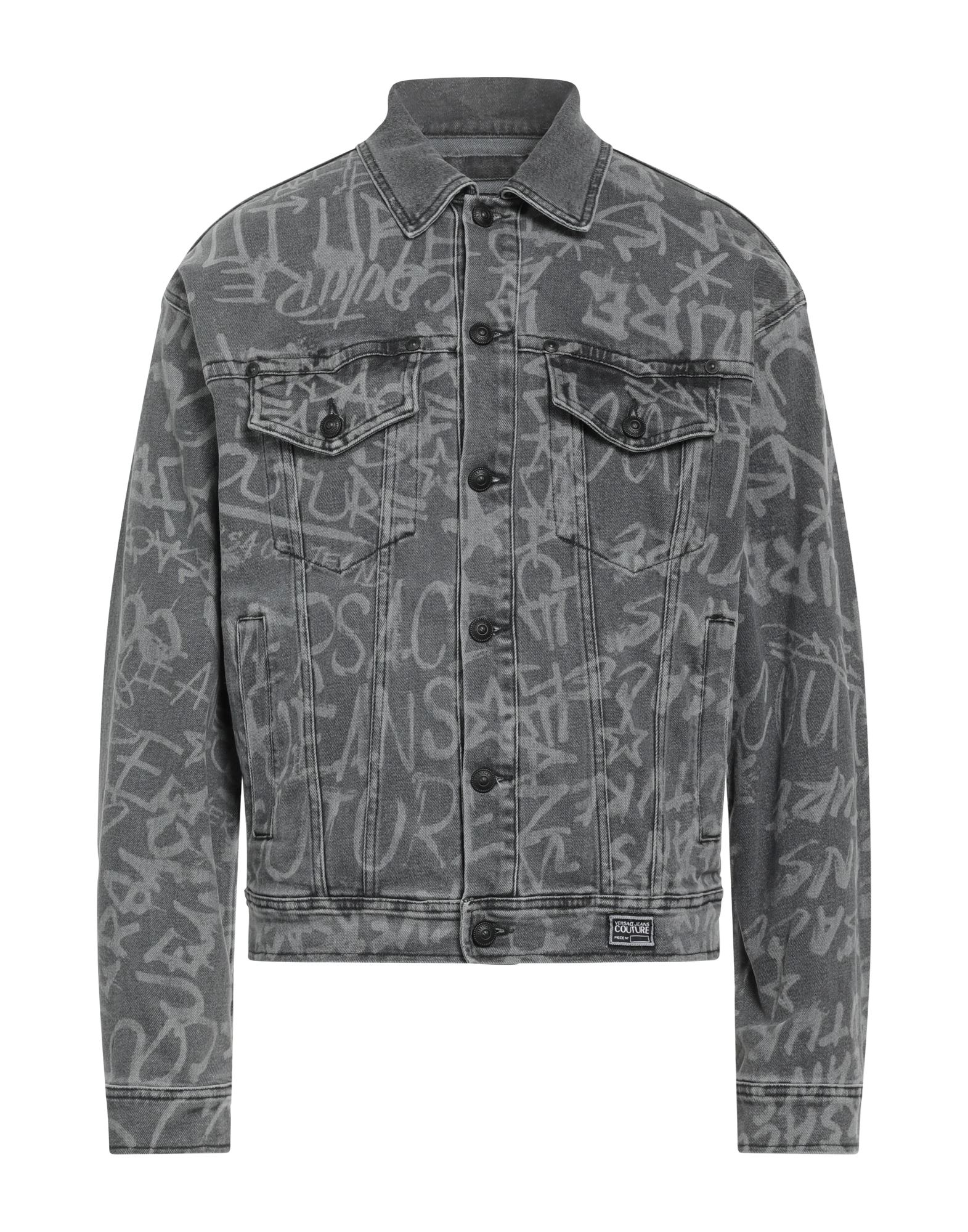 VERSACE JEANS COUTURE Coats & Jackets | Blue Men's Denim