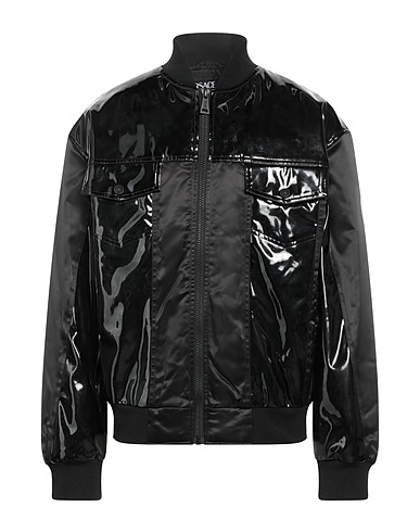 VERSACE JEANS COUTURE Bomber Nero 100% Poliestere