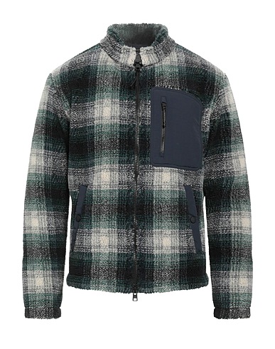 WOOLRICH Kunstpelz Braungrau 75% Polyester, 25% Wolle, Polyamid