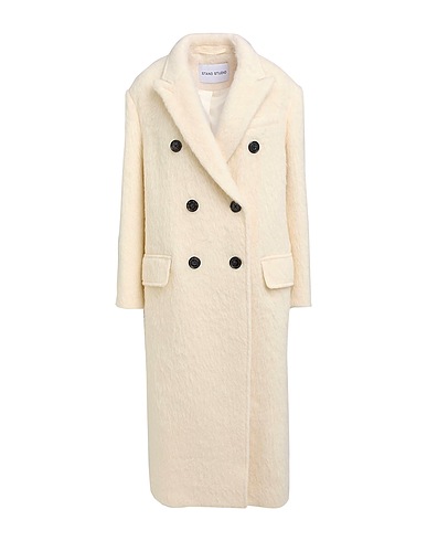 STAND STUDIO Coat Ivory 82% Wool, 8% Mohair wool, 5% Nylon, 5% Alpaca wool