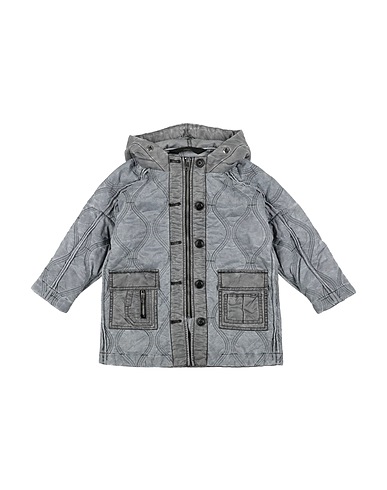 DIESEL Jacket Grey 100% Nylon, Elastane