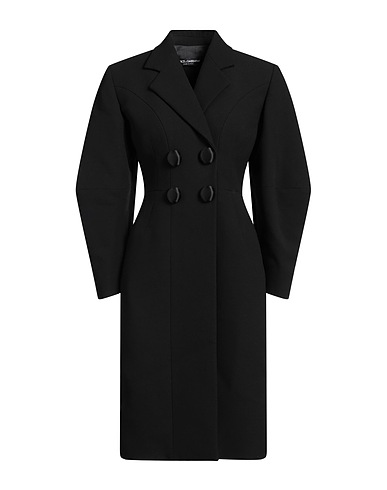 DOLCE&GABBANA Cappotto Nero 100% Lana Vergine