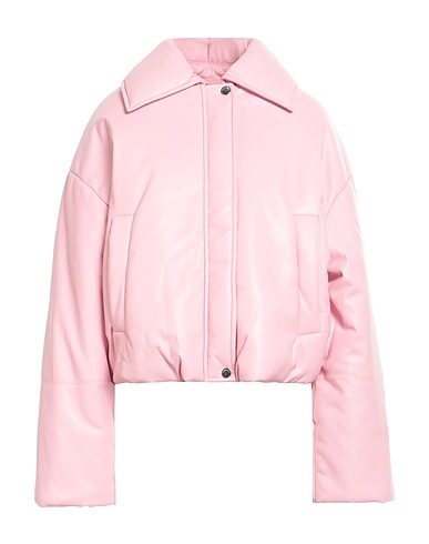 NANUSHKA Jacket Pink 100% Polyurethane, Recycled polyester