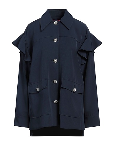 CUSTOMMADE Jacket Navy blue 54% Polyester, 40% Recycled polyester, 6% Elastane