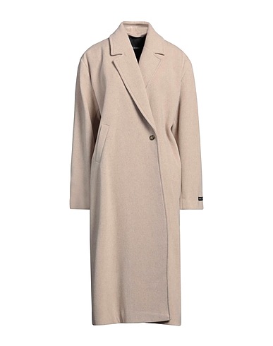 HERSKIND Mantel Beige 70% Wolle, 20% Recyceltes Polyester, 5% Polyamid, 5% Andere Fasern