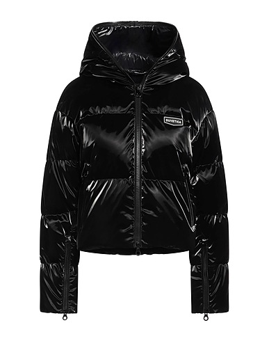 DUVETICA Shell jacket Black 100% Polyester