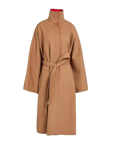 QUIRA Mantel Khaki 72% Schurwolle, 28% Polyester