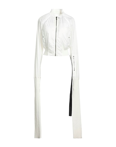 DRKSHDW by RICK OWENS Bomber Ivory 100% Polyamide, Cotton