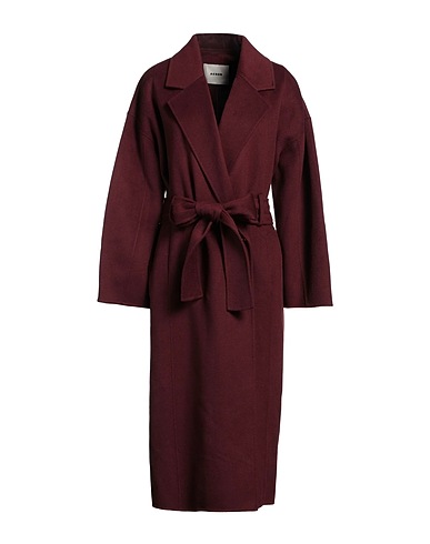 AERON Coat Chocolate brown 90% Wool, 10% Silk