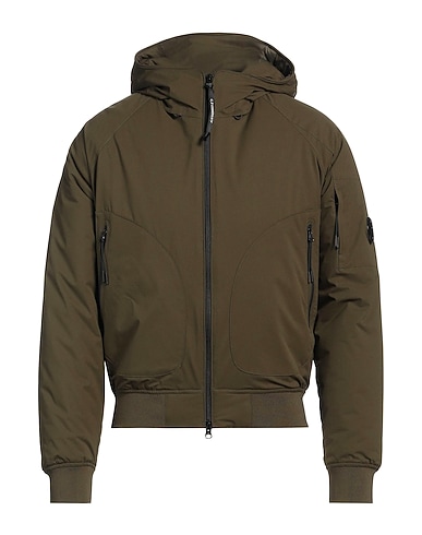 C.P. COMPANY Giubbotto Verde militare 100% Poliestere