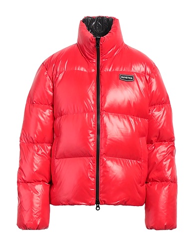 DUVETICA Shell jacket Red 100% Polyamide