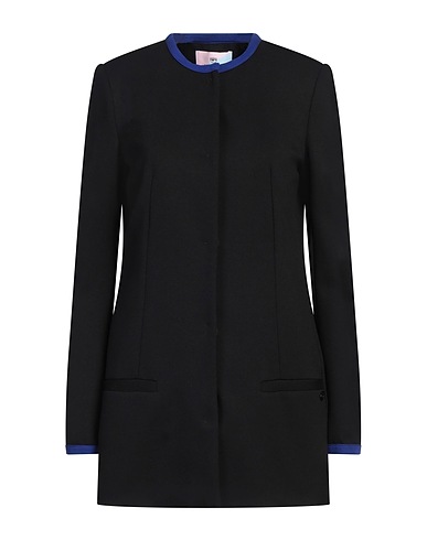 CHIARA FERRAGNI Full-length jacket 64% Viscose, 31% Polyamide, 5% Elastane