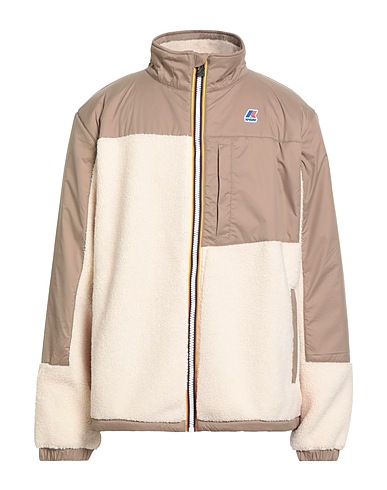 K-WAY Giubbotto Beige 100% Poliestere, Poliammide