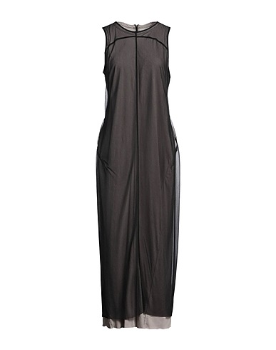 DIVKA Langes Kleid Schwarz 100% Polyester
