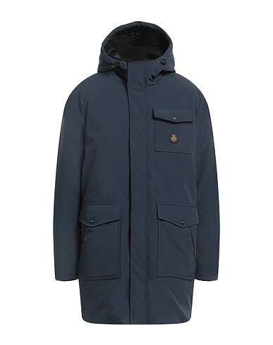 REFRIGIWEAR Coat Midnight blue 95% Polyester, 5% Elastane