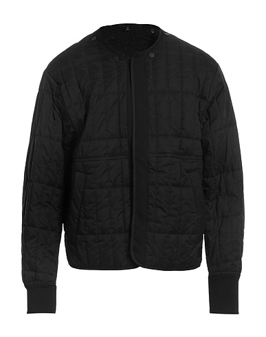 DUNHILL Shell jacket Black 100% Polyester, Wool, Elastane, Polyamide