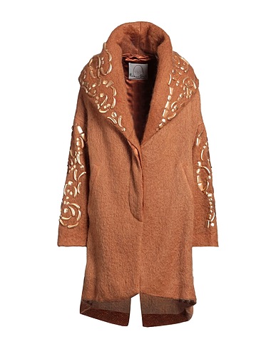 ROMEO GIGLI x EGGS Cappotto Cammello 64% Lana Merino, 31% Lana Vergine, 5% Poliammide