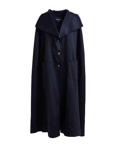 FABIANA FILIPPI Cloak Midnight blue 100% Cashmere