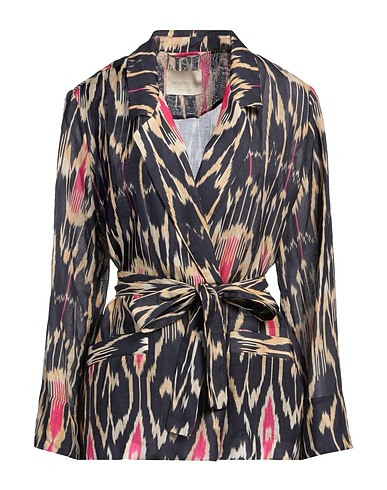 MOMONÍ Blazer Black 65% Viscose, 35% Linen