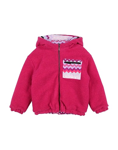MISSONI KIDS Kunstpelz Fuchsia 100% Polyamid, Wolle, Polyester, Acryl