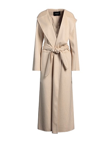 FABIANA FILIPPI Full-length jacket Beige 100% Cashmere