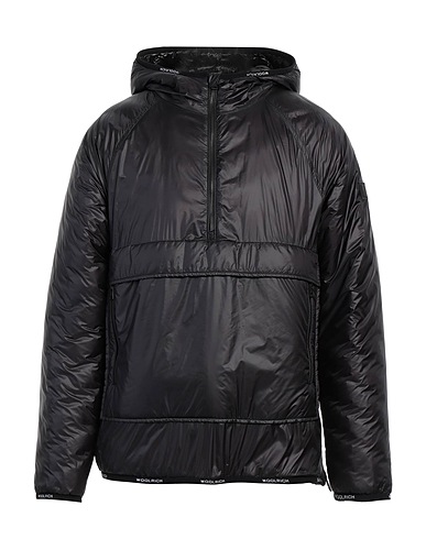 WOOLRICH パファージャケット ブラック ナイロン 100%
