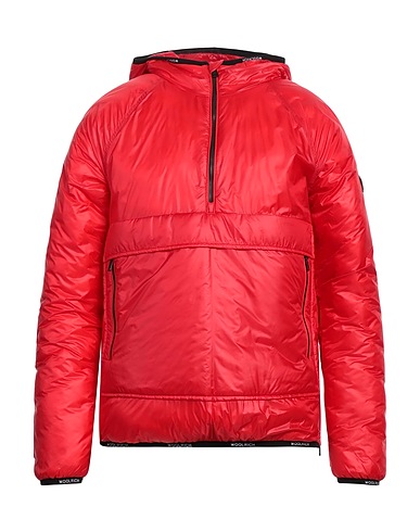 WOOLRICH パファージャケット レッド ナイロン 100%