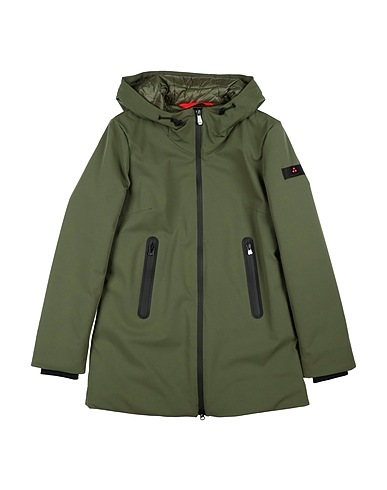 PEUTEREY Cappotto Verde militare 92% Poliammide, 8% Elastan