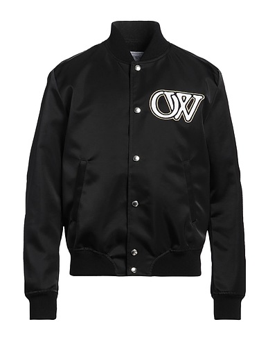OFF-WHITE™ Jacket Black 100% Polyimide, Wool, Acrylic, Cotton