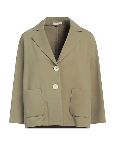 CIRCOLO 1901 Blazer Military green 93% Cotton, 7% Lycra®