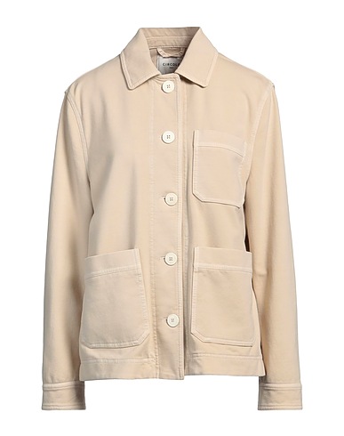 CIRCOLO 1901 Jacket Beige 93% Cotton, 7% Lycra®