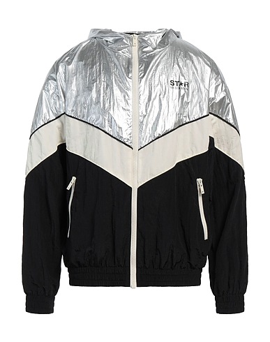 GOLDEN GOOSE Jacke Silber 100% Nylon, Polyamid
