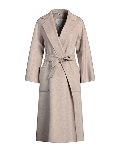 MAX MARA Coat Beige 100% Cashmere