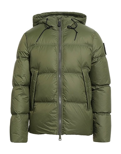 REPLUMÈ Piumino Verde militare 100% Poliammide