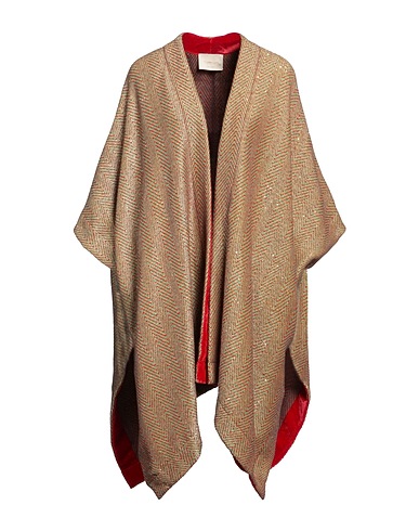 MOMONÍ Cape Rot 60% Wolle, 33% Polyester, 7% Polyamid