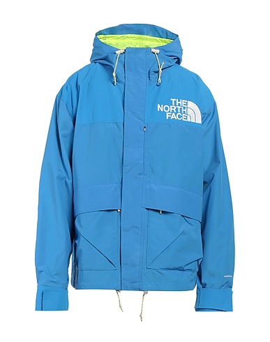 THE NORTH FACE Jacket Azure 83% Polyester, 17% Cotton, Polyurethane, Nylon