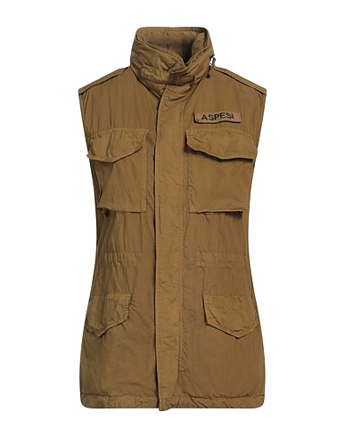 ASPESI Gilet Military green 100% Cotton