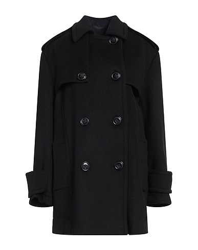 STAND STUDIO Coat Black 80% Wool, 20% Polyester