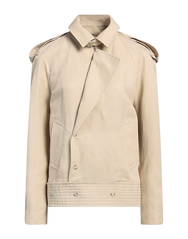 BURBERRY Double breasted pea coat Sand 68% Paper, 32% Viscose